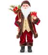 Dekorácia MagicHome Vianoce Santa s darčekmi 46 cm