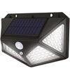 Strend Pro Svietidlo solárne, 13x5x9,5cm SL6250, 100x LED, senzor pohybu, 200 lumenov