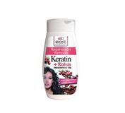 Bione Cosmetics Bio, Regeneračný šampón obohatený o keratin + kofeín 260ml