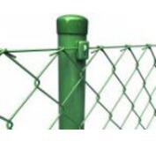 Čiapočka na stĺp PVC 48mm zeleno - čierna