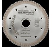 Herman Turbo Eco dia kotúč pre suché mokré rezanie stavebných materiálov 230mm