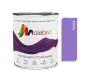 Malebná 0330 fialová - Vrchná akrylátová pololesklá farba 0,7l