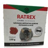 Otrava pre potkany Ratrex-Z pšenica 150g