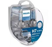 Philips H7 WhiteVision Ultra 4200K 12972WVUSM + 2x T10 (W5W) parkovačky