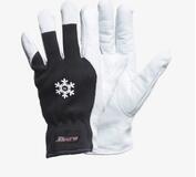 Rukavice Gloves Pro® DEX 12 č.10 zimné koženné s čiernym povrchom