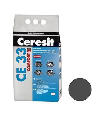 Ceresit CE 33 Comfort graphite 5kg -  škárovacia hmota pre úzke škáry