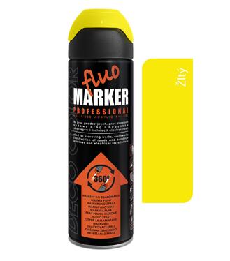 Deco Color Fluomarker - Značkovací sprej žltý 500ml