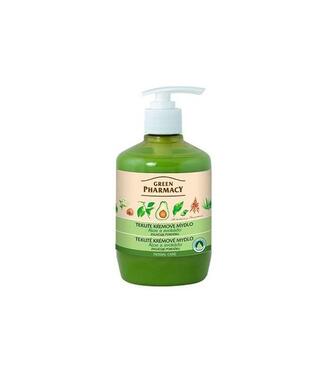 Green Pharmacy Tekuté krémové mydlo s Aloe a avokádom 460ml