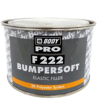 HB Body 222 Bumpersoft čierny + tužidlo - dvojzložkový polyesterový tmel 1kg
