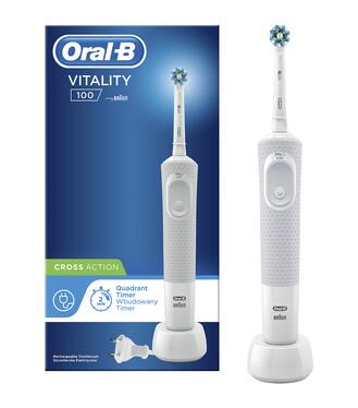 Kefka zubná elektrická ORAL -B vitality 100 biela