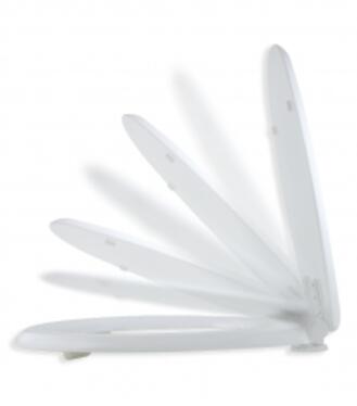 Novaservis Soft Close WC Sedátko biele plast, šírka 375mm, hĺbka 443mm