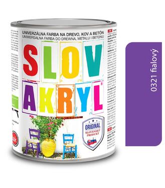 Slovakryl 0321 - fialový 0,75kg