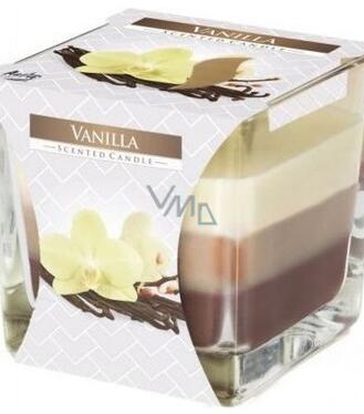 Sviečka trojfarebná-vanilla