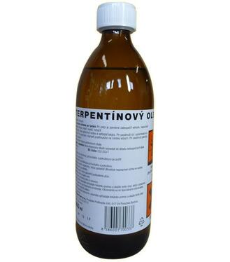 Terpentínový olej 430g /500ml