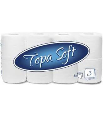Toaletný papier TOPA SOFT 8ksx150 3-vrstvový