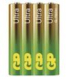 Alkalická batéria GP Ultra LR03 (AAA), 4 ks