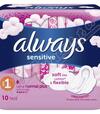 Always Ultra Sensitive Normal Plus, Hygienické Vložky 10ks