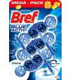 Bref WC Tuhý blok Blue Aktiv Chlorin 3x50g