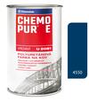 Chemopur E U2081 4550 návestná modrá - Vrchná polyuretánová farba na kov, betón, drevo 0,8l