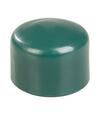 Čiapka Strend Pro METALTEC, na okrúhly stĺpik, plastová, zelená, 40 mm