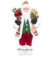 Dekorácia MagicHome Vianoce Santa s lyžami 46cm