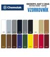 Ekokryl Mat V2045 0110 šedá - vrchná akrylátová farba na drevo a kov 0,6l