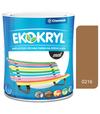 Ekokryl Mat V2045 0216 orech shea - vrchná akrylátová farba na drevo a kov 0,6l