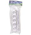 Emos Predlžovací prívod 5 zásuviek 5m, biely