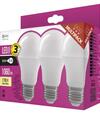 Emos Žiarovka LED Classic A60 10.5W E27, teplá biela 3ks