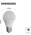 Emos Žiarovka LED Classic A60 8.5W E27, neutrálna biela 3ks