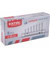 Extol Premium Kľúče rúrkove 6-22mm sada 8ks, 8816370