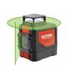Extol Premium Laser zelený líniový krížový samonivelačný 8823307
