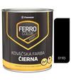 Ferro Color Efekt kováčska čierna - syntetická antikorózna matná farba 2v1 0,75l