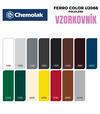 Ferro Color U2066 5765 tmavozelená Pololesk - základná a vrchná farba na kov 0,75l