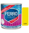Ferro Color U2066 6200 žltá Pololesk - základná a vrchná farba na kov 0,75l
