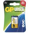 GP Batéria Ultra Plus alkalická 9V blok, 1 ks
