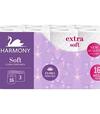 HARMONY Soft, toaletný papier Flora perfumes 16ks-3-vrstvový