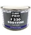 HB BodyFine 220 + tužidlo, biely - Dvojzložkový polyesterový veľmi jemný tmel 1kg