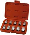 Hlavice nástrčné 1/2" TORX E8-E24/10ks
