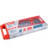 Hroty HEX-TORX-XZN sada 40ks CrV