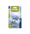 Kartáč hrnčekový so stopkou, vlnitý pomosadzený drôt 0,3mm, 63mm, stopka pr.6mm