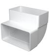 Koleno vertikálne 220x55/90° pre ploché potrubie
