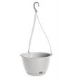 Kvetináč Ratolla závesný, biely, 24cm
