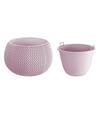 Kvetináč Splofy Bowl light berry 29cm