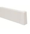 Lišta soklová 198 Quadro 60 uni biela