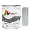 Malebná 9103 strieborná - Vrchná akrylátová pololesklá farba 0,7l