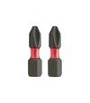 Milwaukee SHOCKWAVE IMPACT DUTY PZ1 Šrobovacie bity 25mm, 2ks