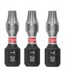 Milwaukee SHOCKWAVE IMPACT DUTY TX20 Šrobovacie bity 25mm, 3ks