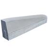Obrubnik cestny 250x150x1000 sivy-rovná hrana