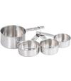 Odmerka MagicHome, hrnčeková, nerez, sada 4 ks
